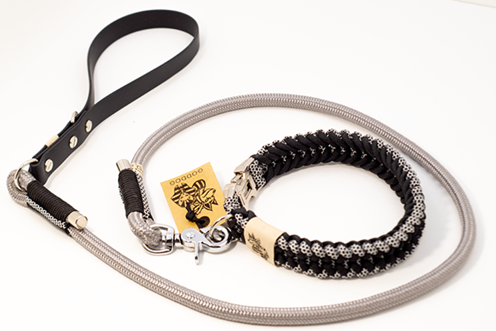 GODDOG paracord nyakörv és heveder fogós kötél póráz